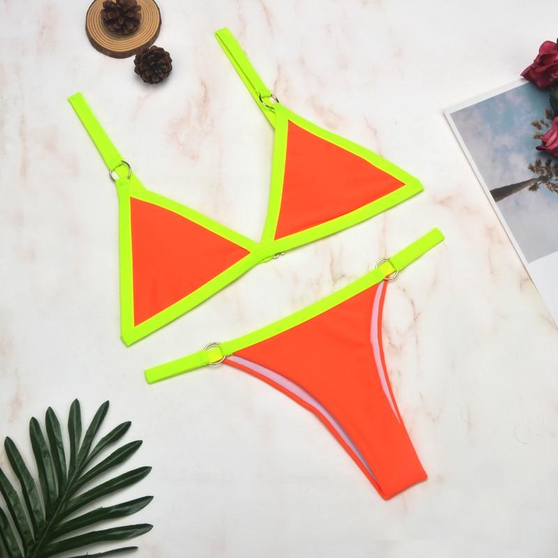 Stijlvolle Triangel Bikini Set voor Dames
