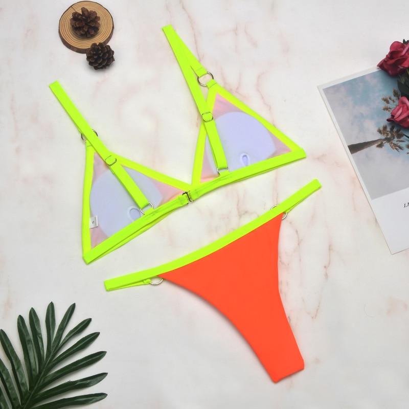 Stijlvolle Triangel Bikini Set voor Dames