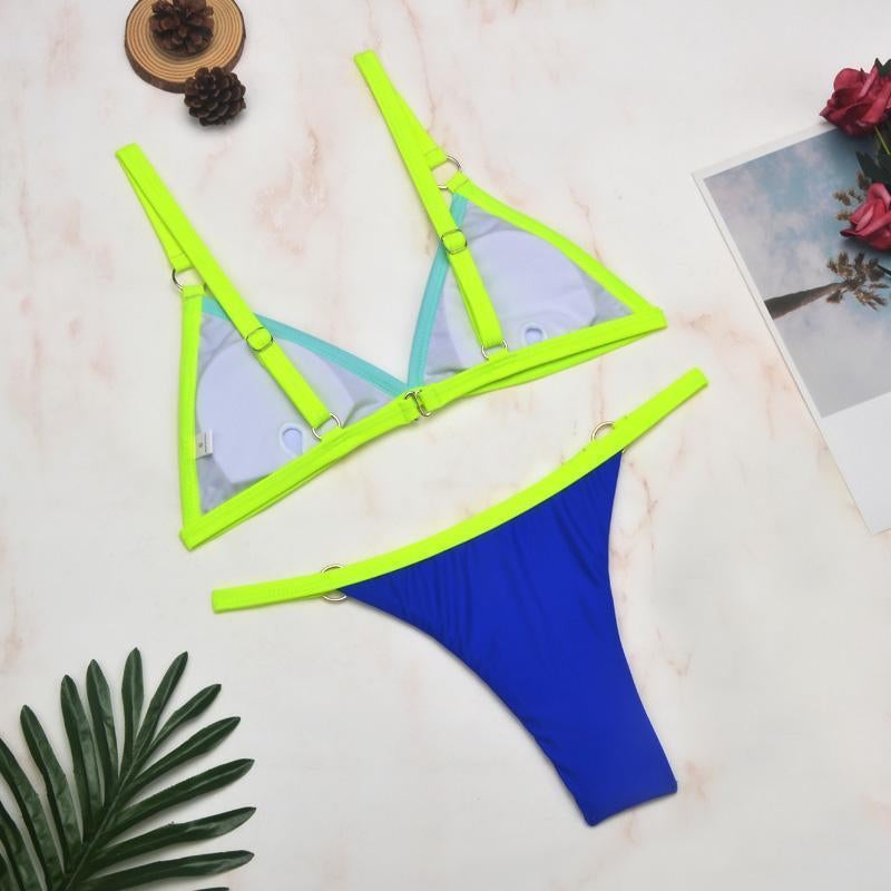 Stijlvolle Triangel Bikini Set voor Dames