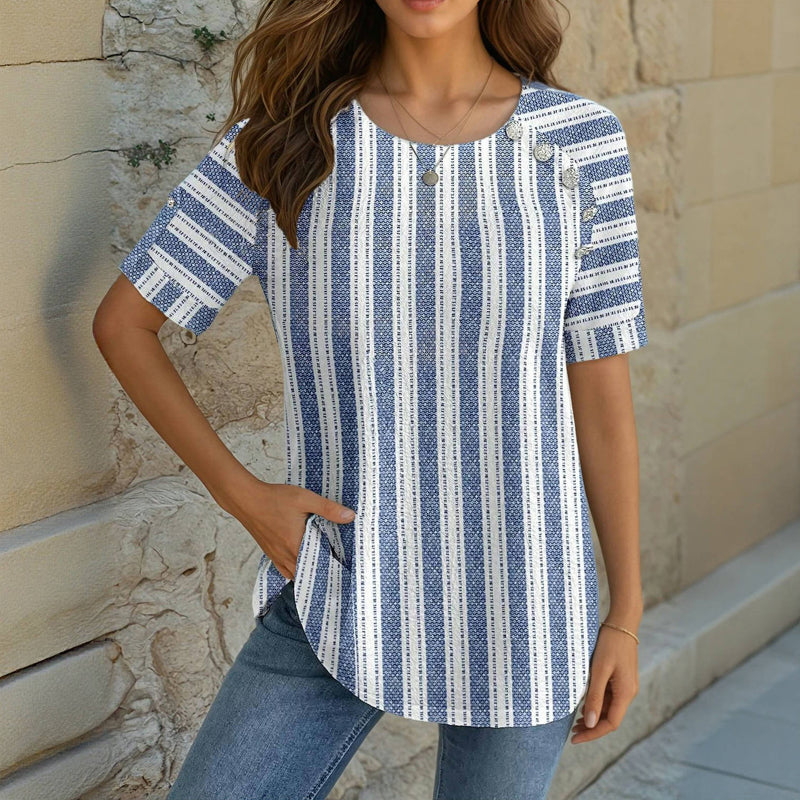 Casual Gestreepte Blouse voor Dames