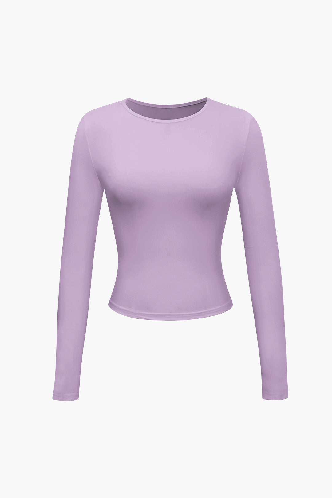 Basic Ronde Hals Longsleeve