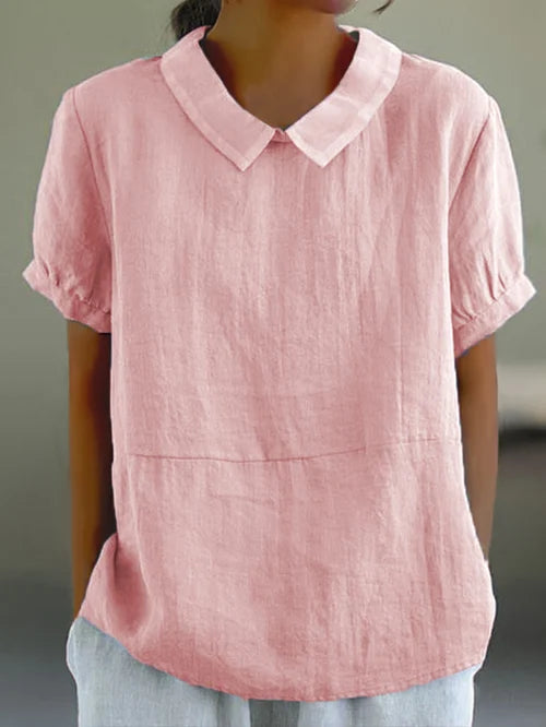 Dames Linnen Blouse – Ideaal voor Zomerse Dagen