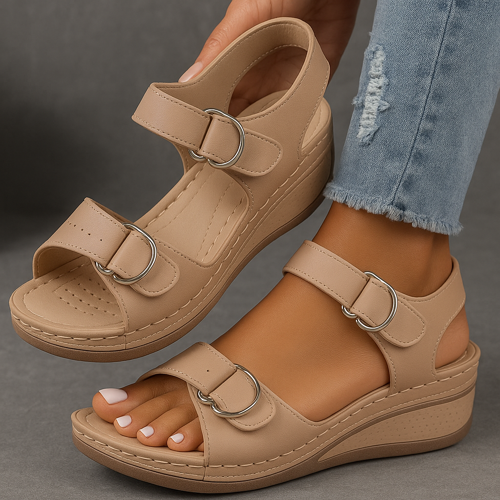 Orthopedische Sleehak Sandalen voor Dames