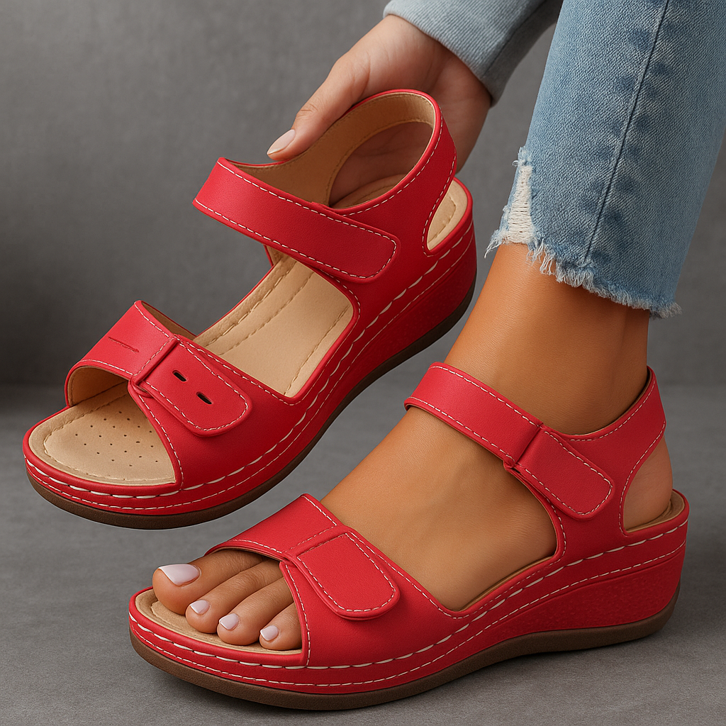 Orthopedische Sleehak Sandalen voor Dames
