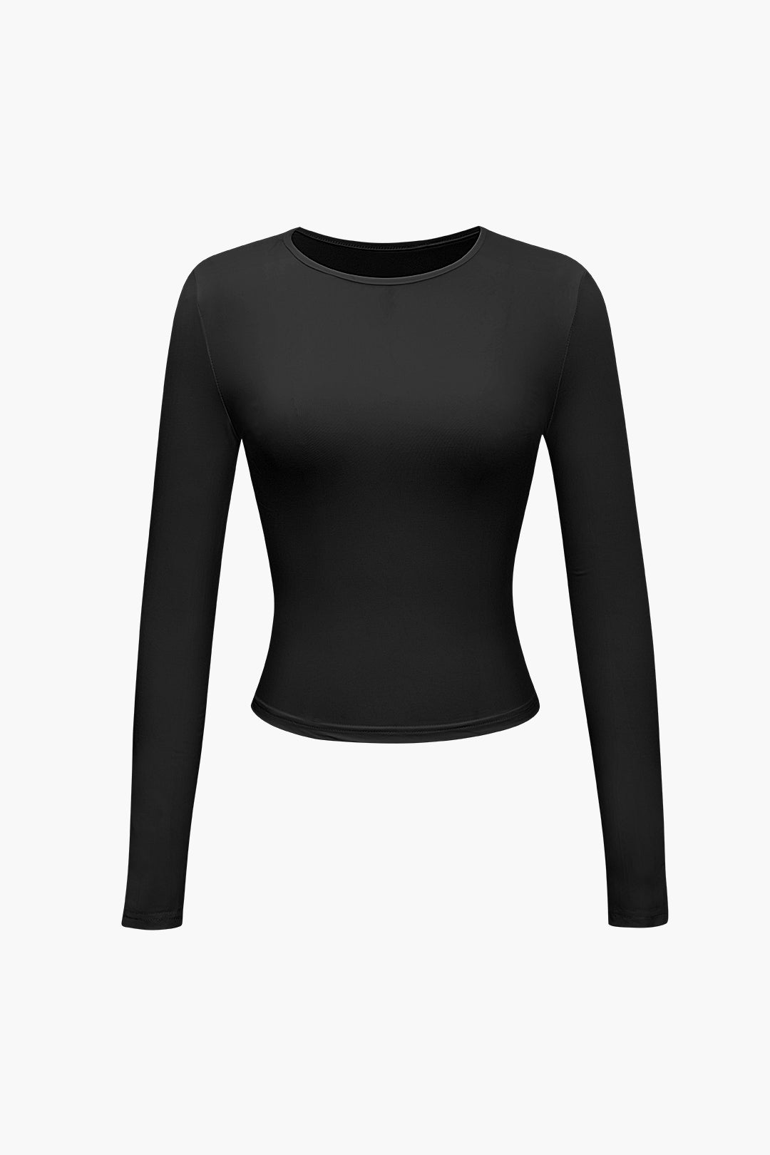 Basic Ronde Hals Longsleeve