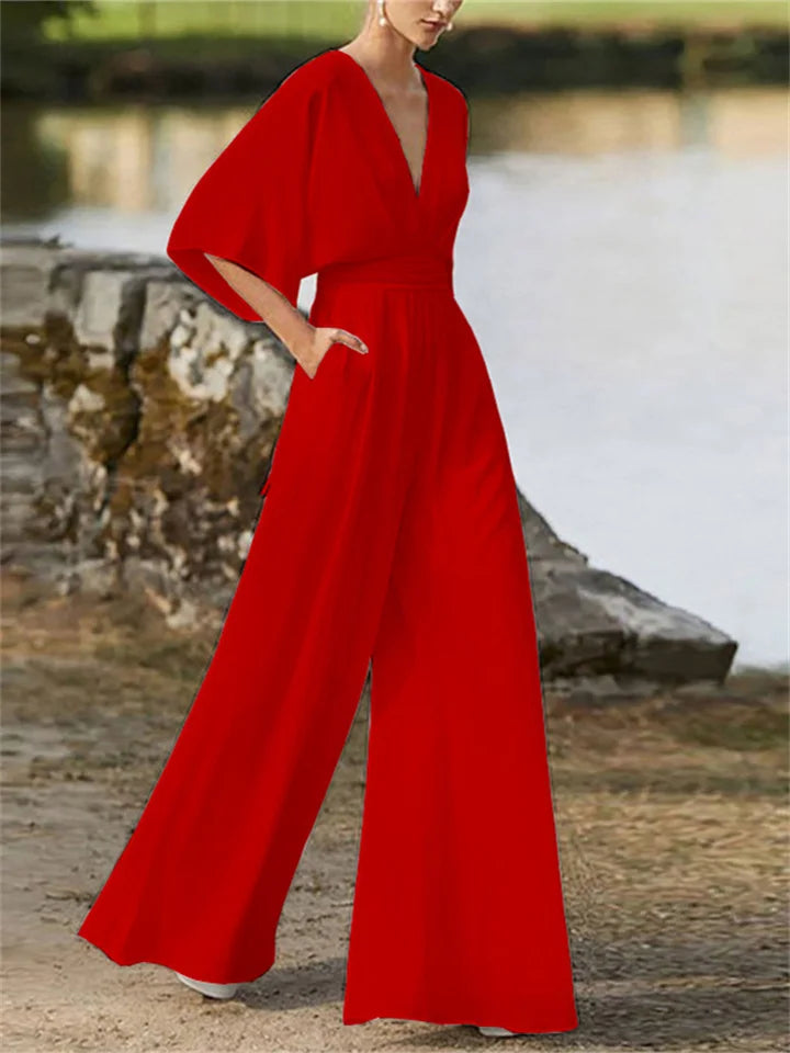 Stijlvolle Dames Jumpsuit met Flatterende Pasvorm