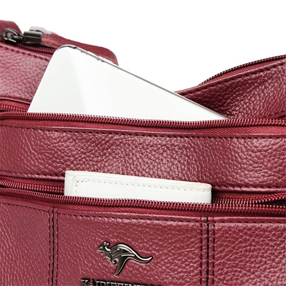 Luxe leren tas voor dames