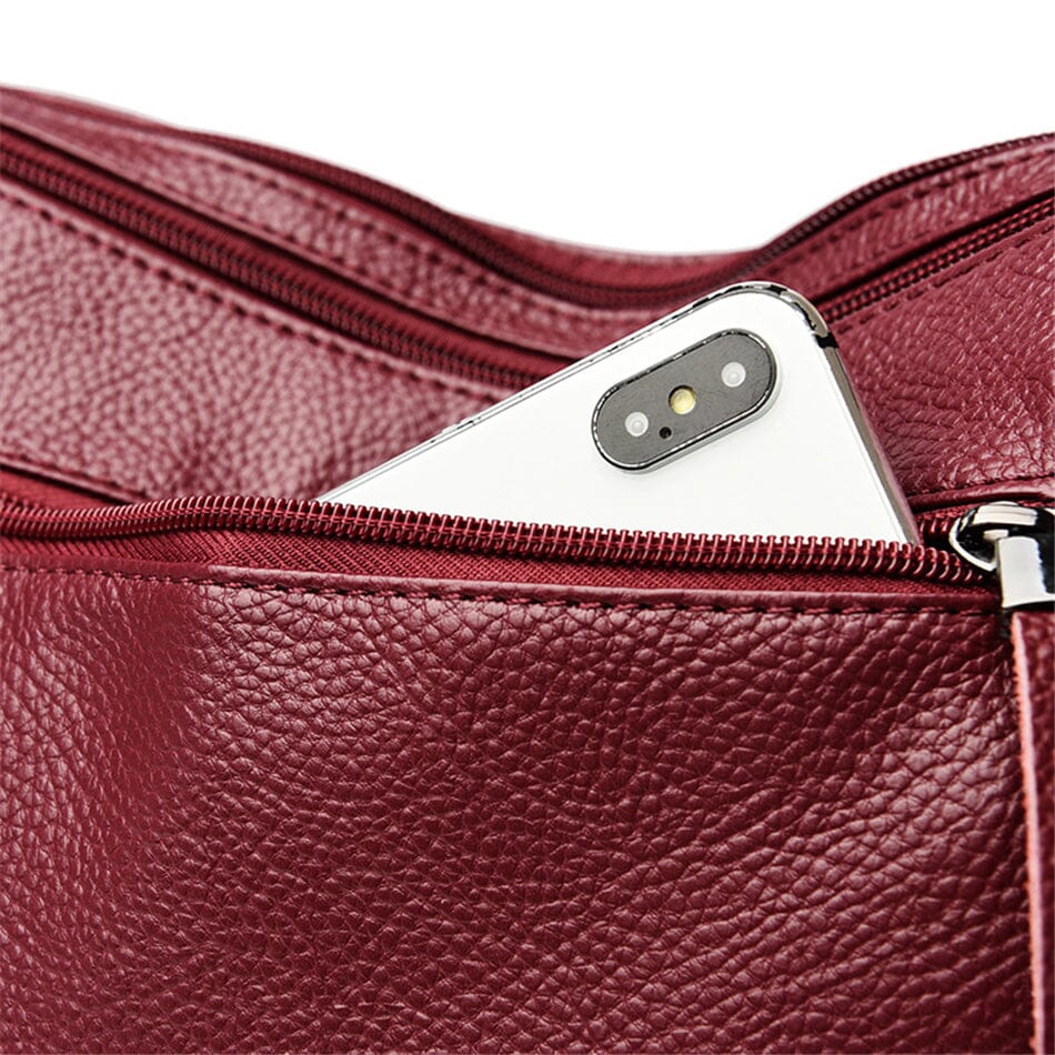 Luxe leren tas voor dames