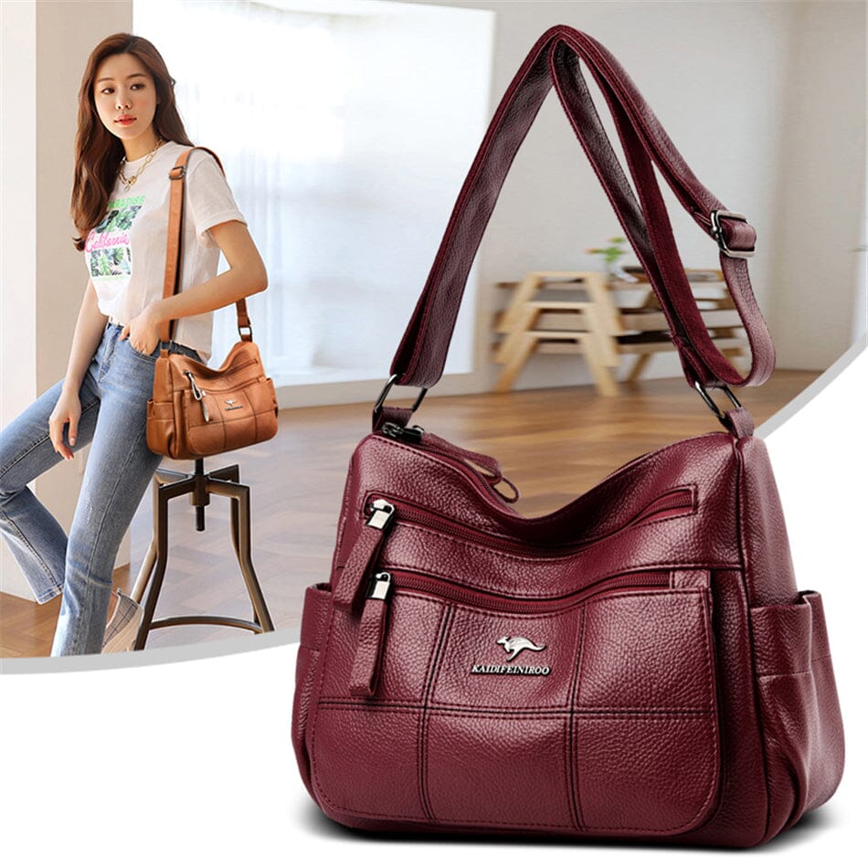 Luxe leren tas voor dames
