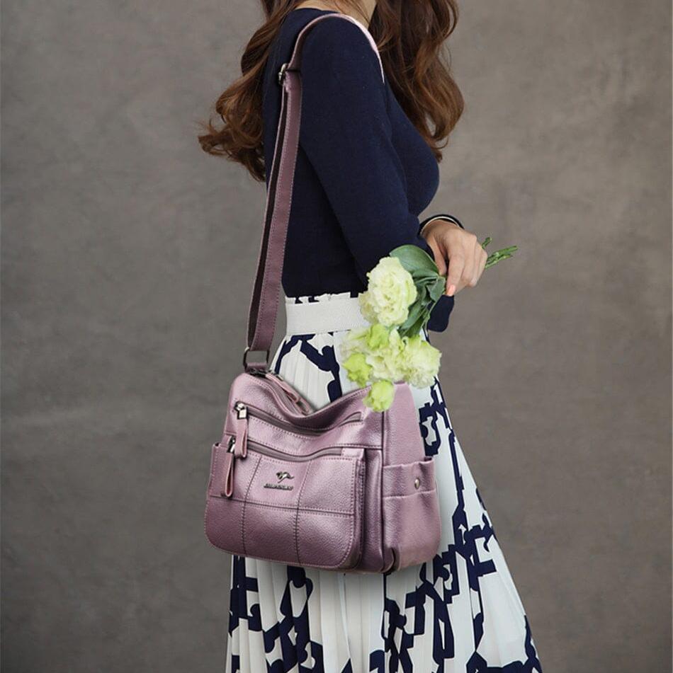 Luxe leren tas voor dames