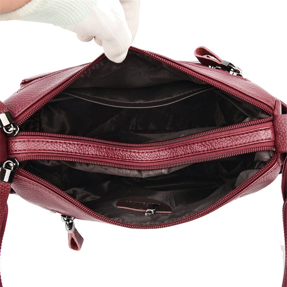 Luxe leren tas voor dames