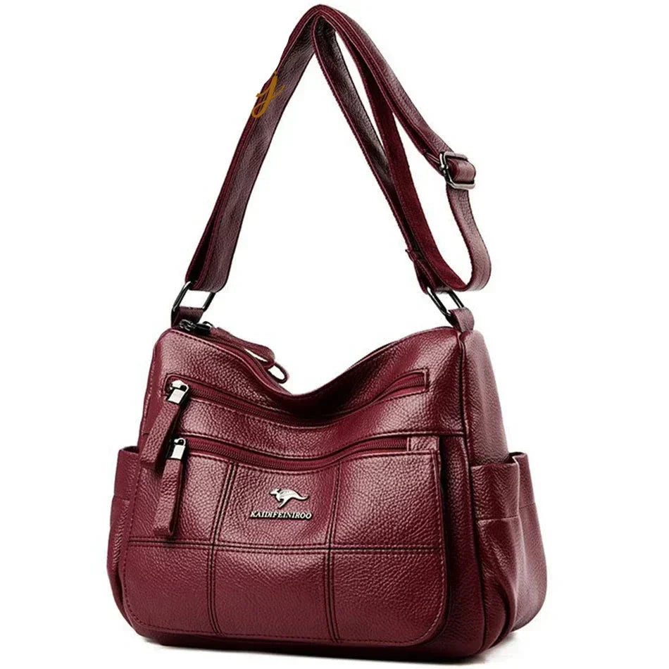 Luxe leren tas voor dames
