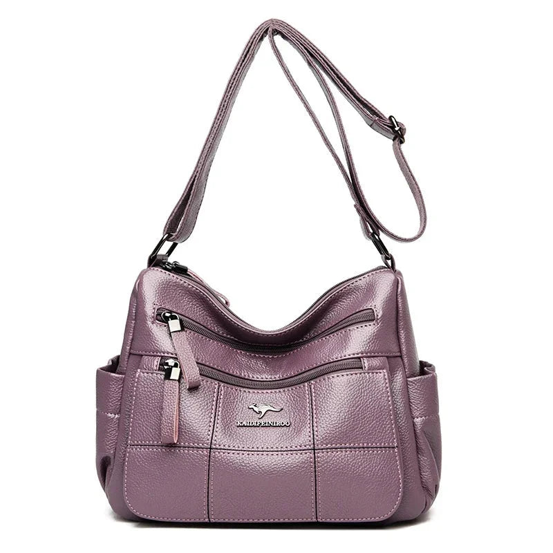 Luxe leren tas voor dames