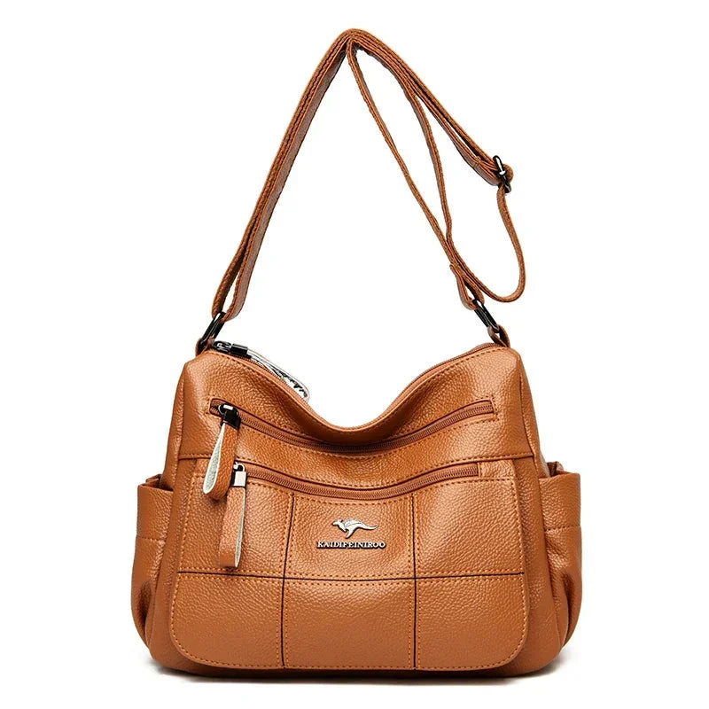 Luxe leren tas voor dames
