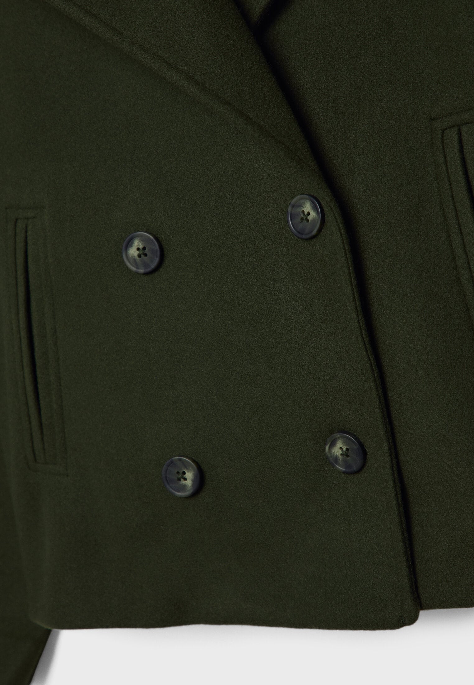 Arta Double-Breasted Coat | Buttoned Coat