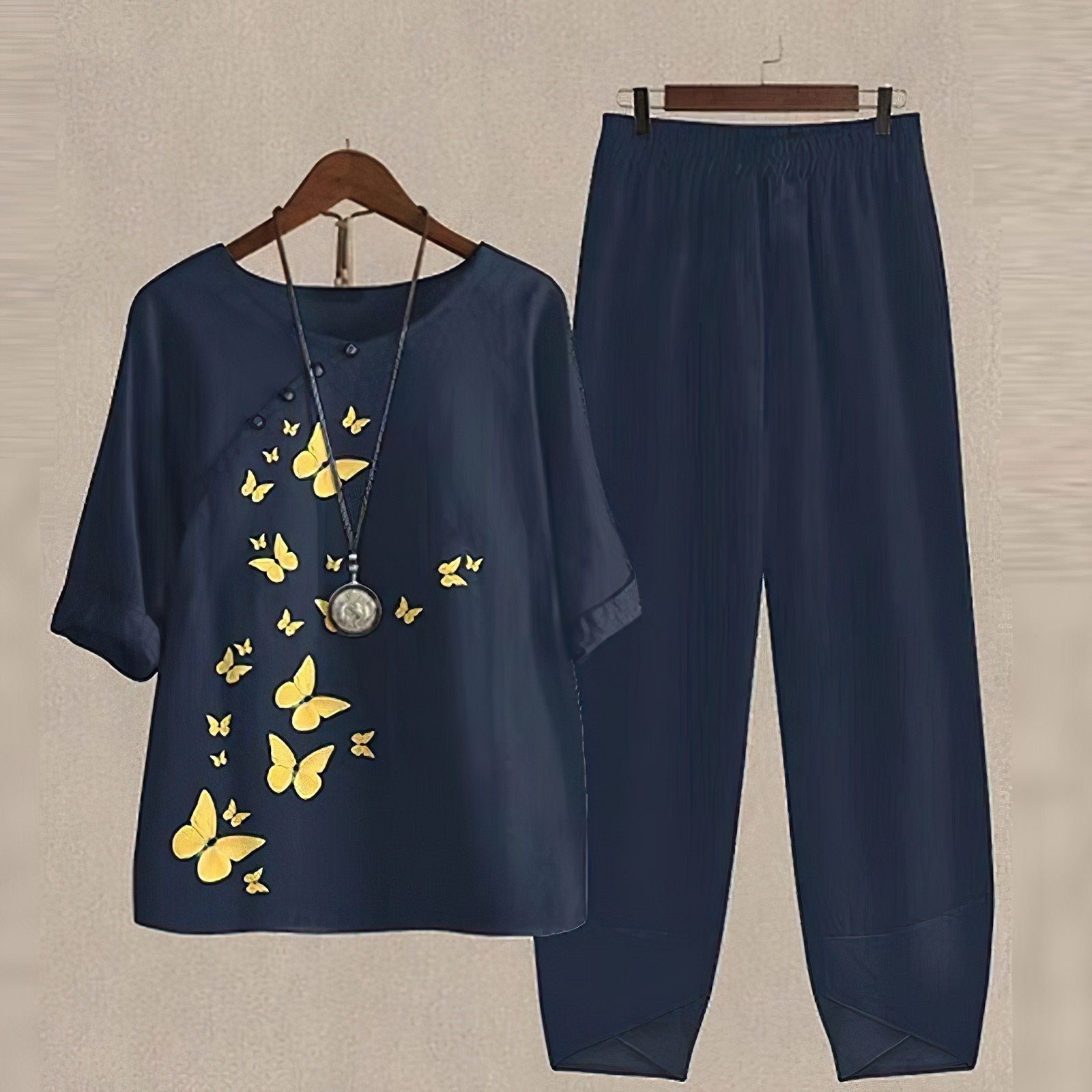 Tweedelige Zomeroutfit – Ideaal voor Warme Dagen