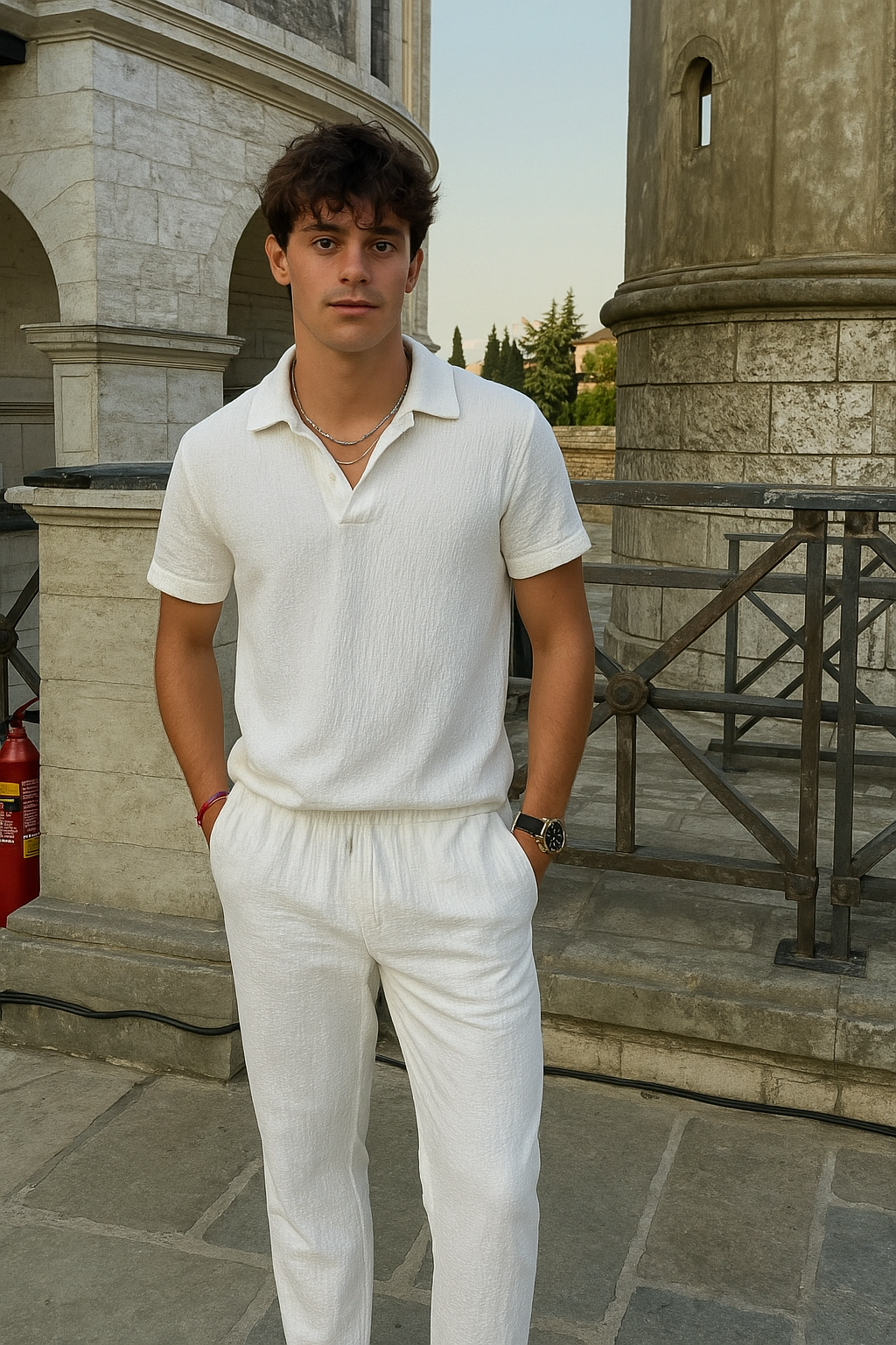 Klassieke Old Money Polo Set voor Heren