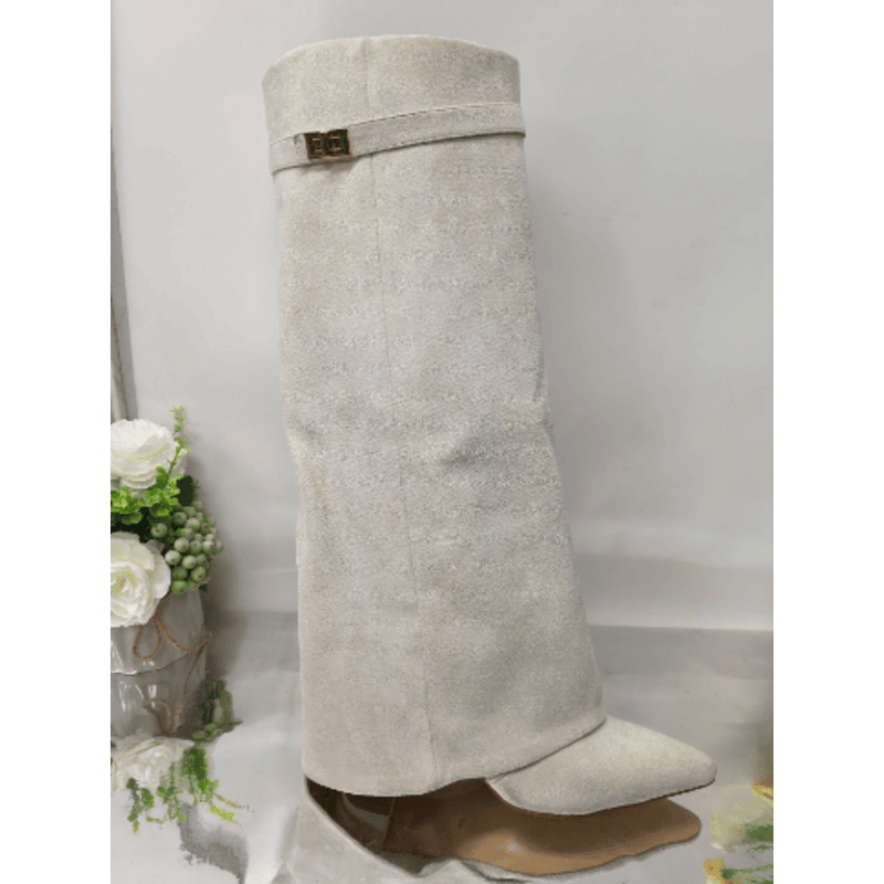 Elegante Hoge Suède Laarzen voor Dames