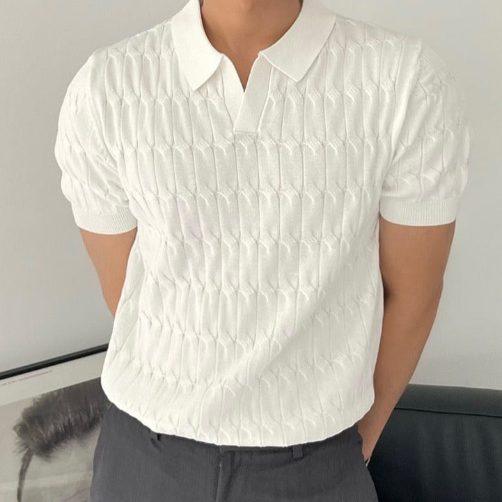 Casual Cuban Polo voor Heren