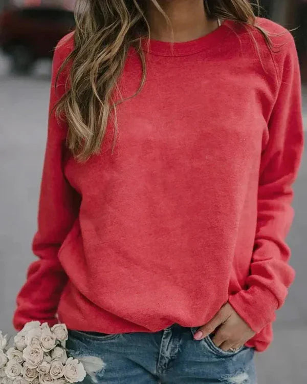 Dames Trui – Relaxed Fit – Zachte Knit – Lange Mouwen – Comfortabele Pasvorm