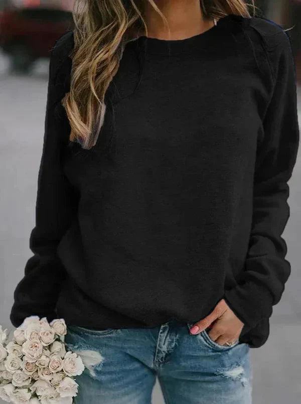 Dames Trui – Relaxed Fit – Zachte Knit – Lange Mouwen – Comfortabele Pasvorm