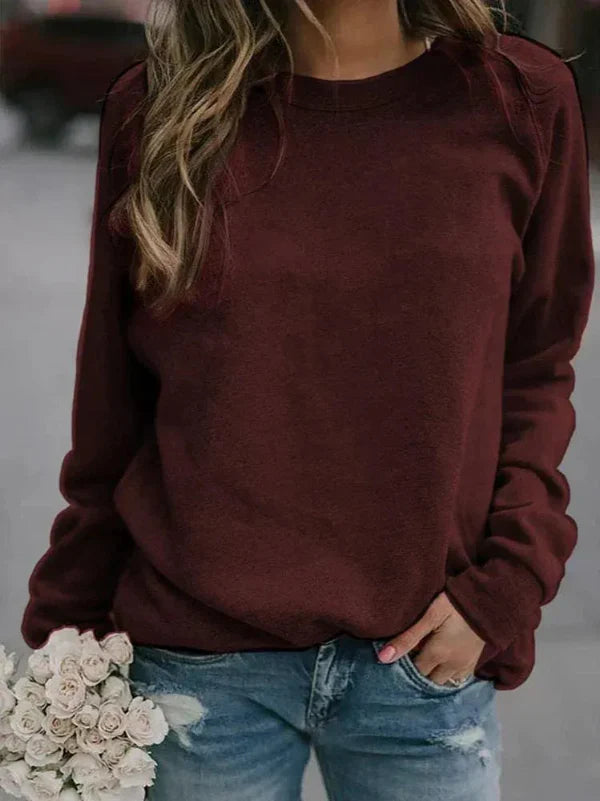 Dames Trui – Relaxed Fit – Zachte Knit – Lange Mouwen – Comfortabele Pasvorm