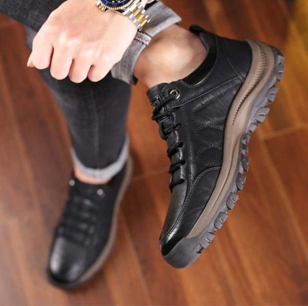 Stijlvolle Handgemaakte Leren Schoenen