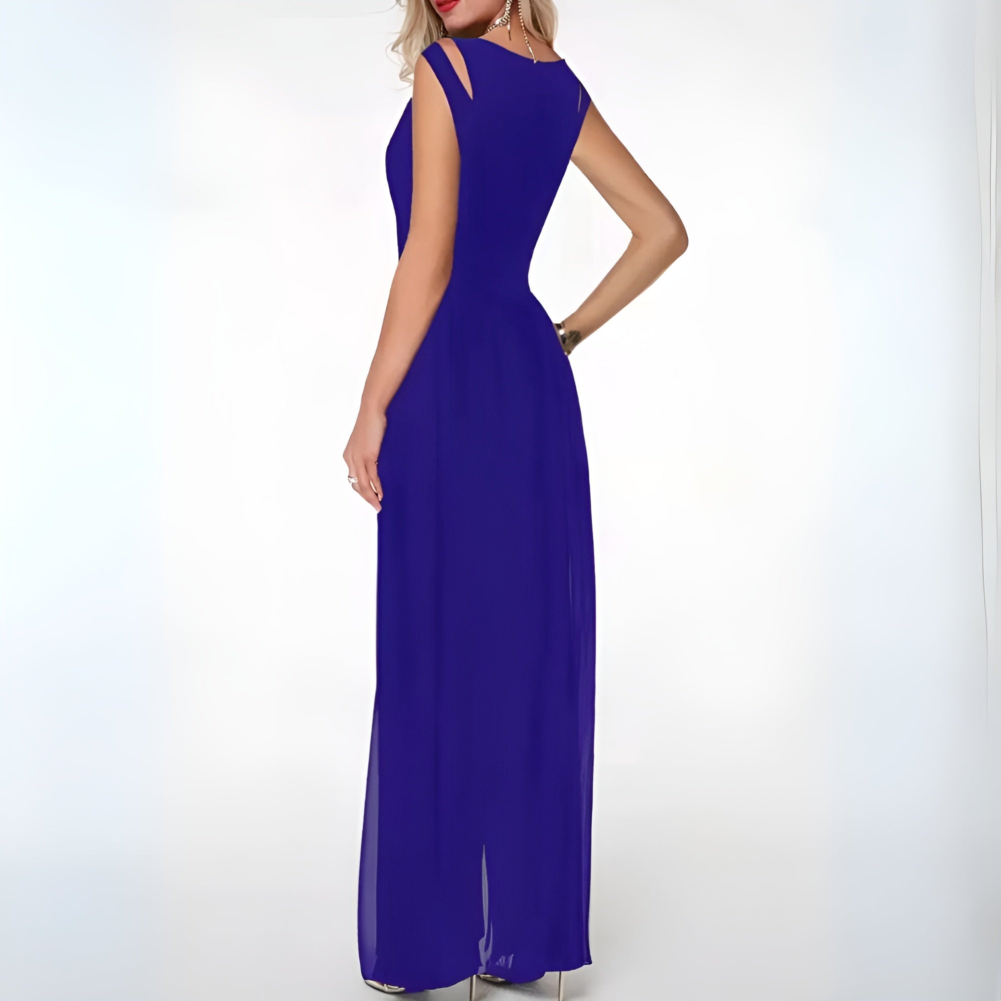 Elegante maxi jurk ontworpen voor dames
