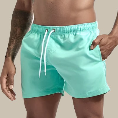 Basic Sneldrogende Zwemshorts voor Heren
