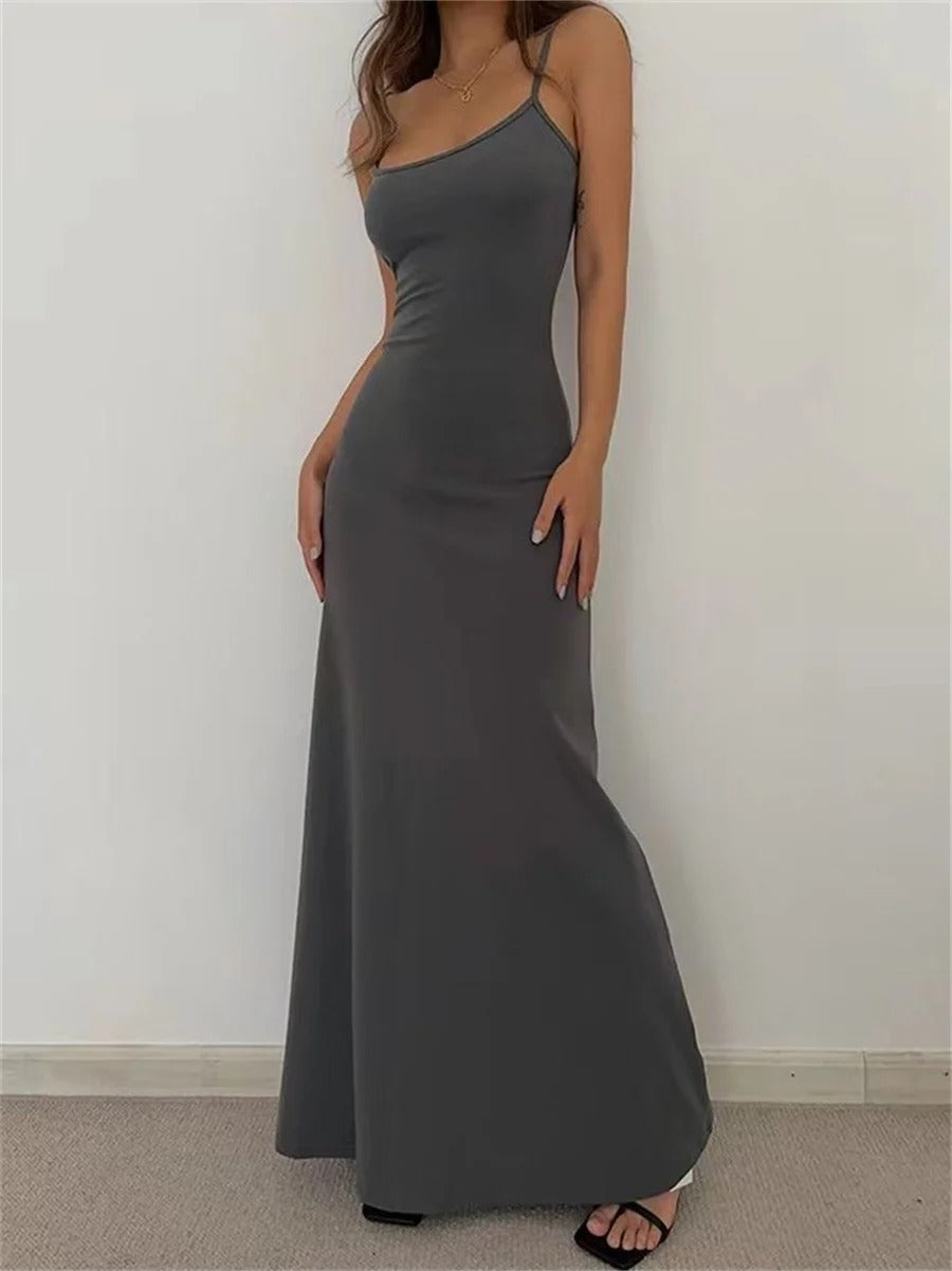 Elegante maxi jurk ontworpen voor dames