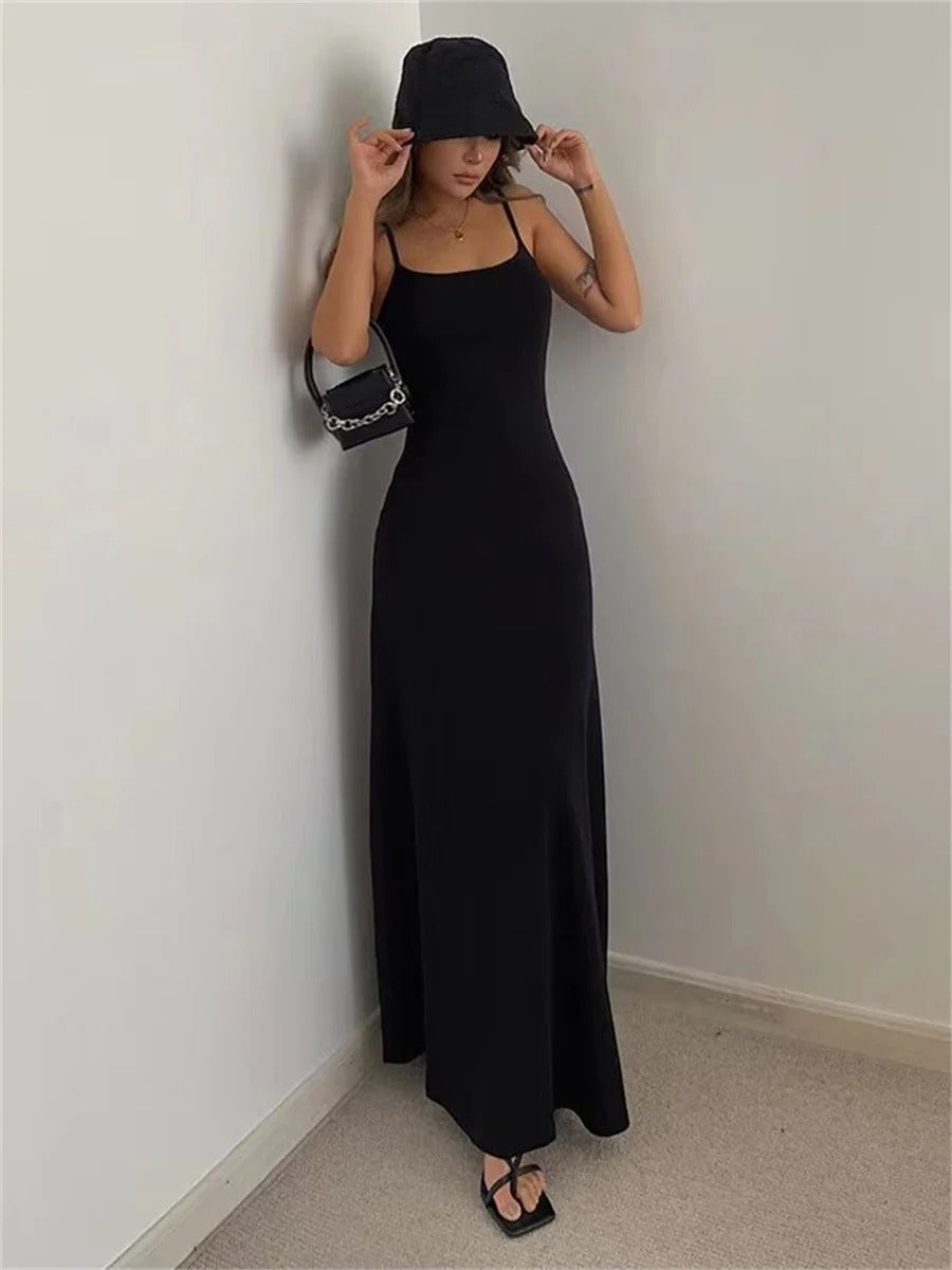 Elegante maxi jurk ontworpen voor dames