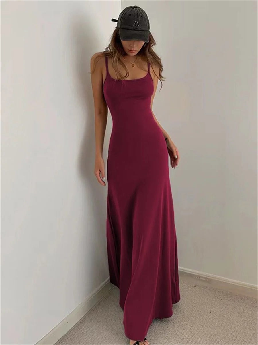 Elegante maxi jurk ontworpen voor dames
