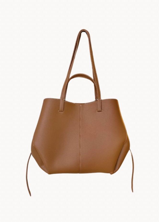 Camelkleurige Mila Schoudertas voor Dames