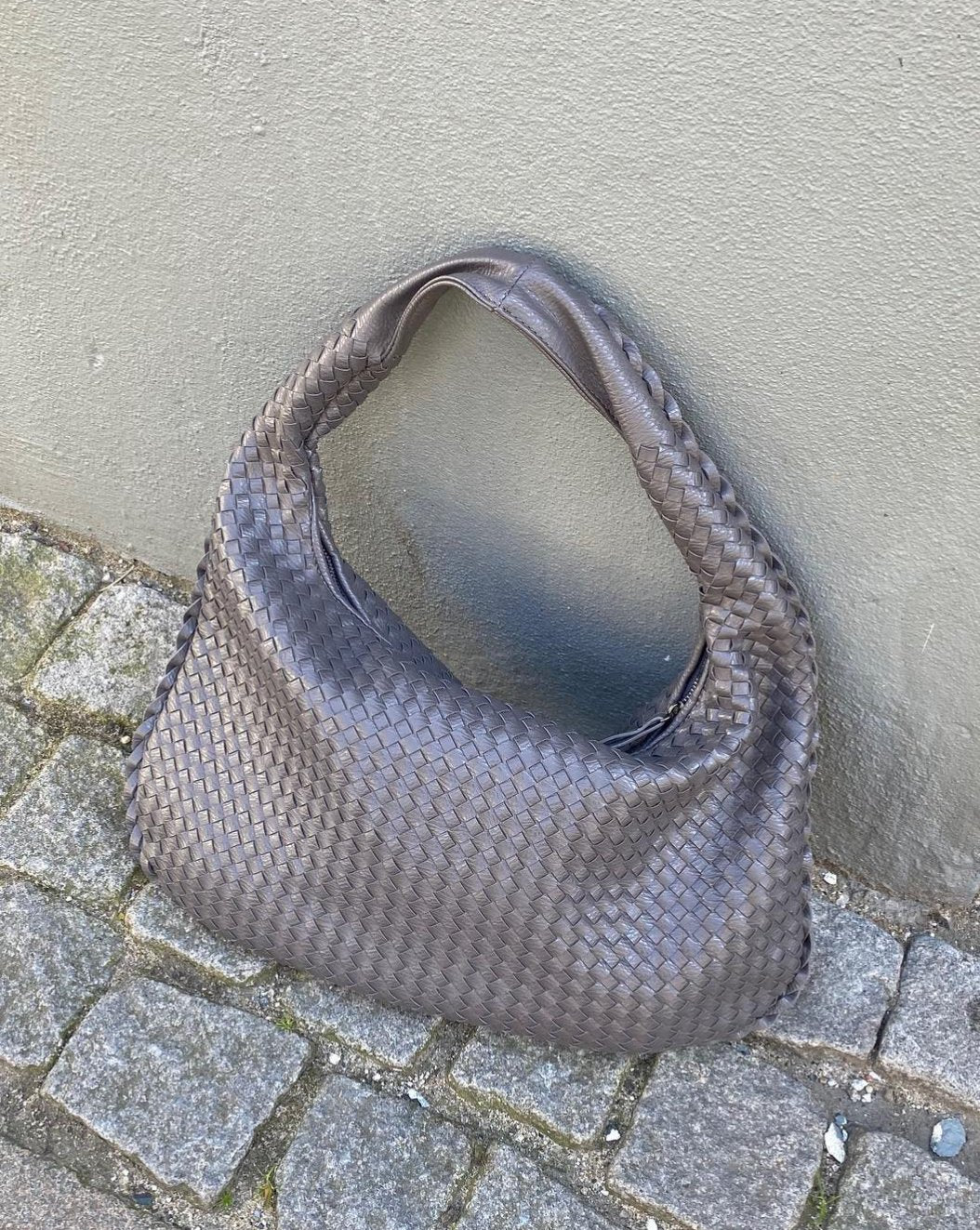 Donkergrijze Noel Schoudertas voor Dames