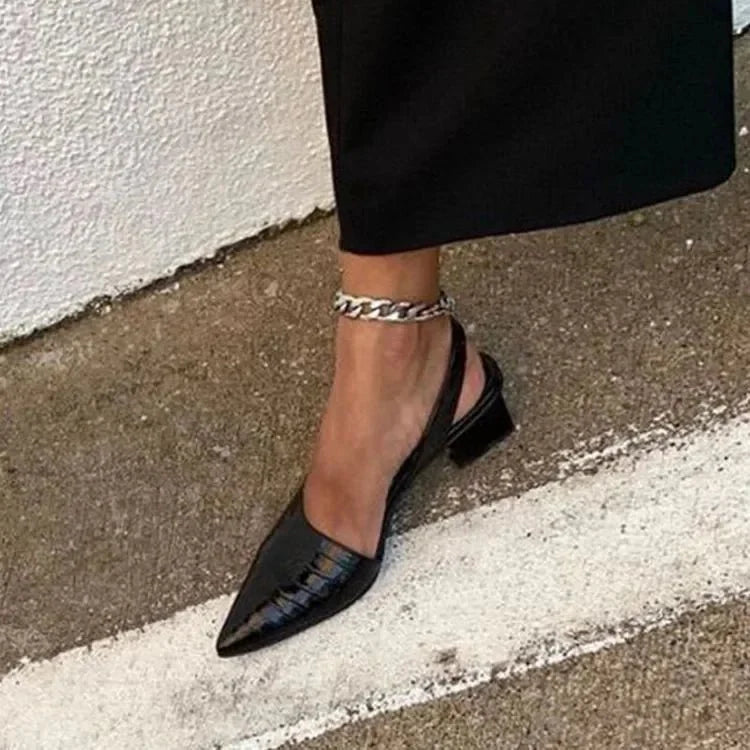 Elegante Leren Pumps voor Dames