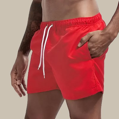 Basic Sneldrogende Zwemshorts voor Heren