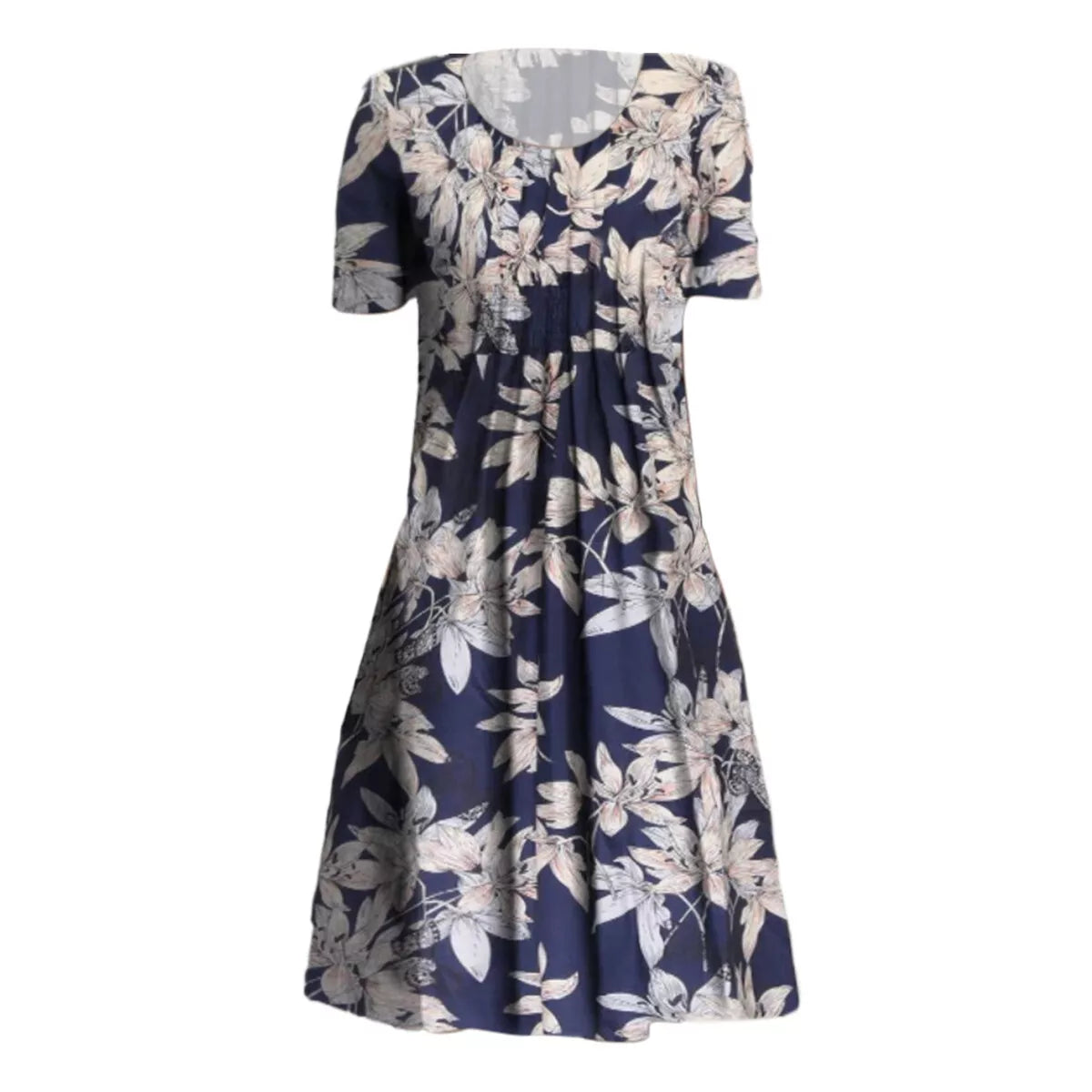 Zomerse Midi Jurk met Bloemenprint voor Dames