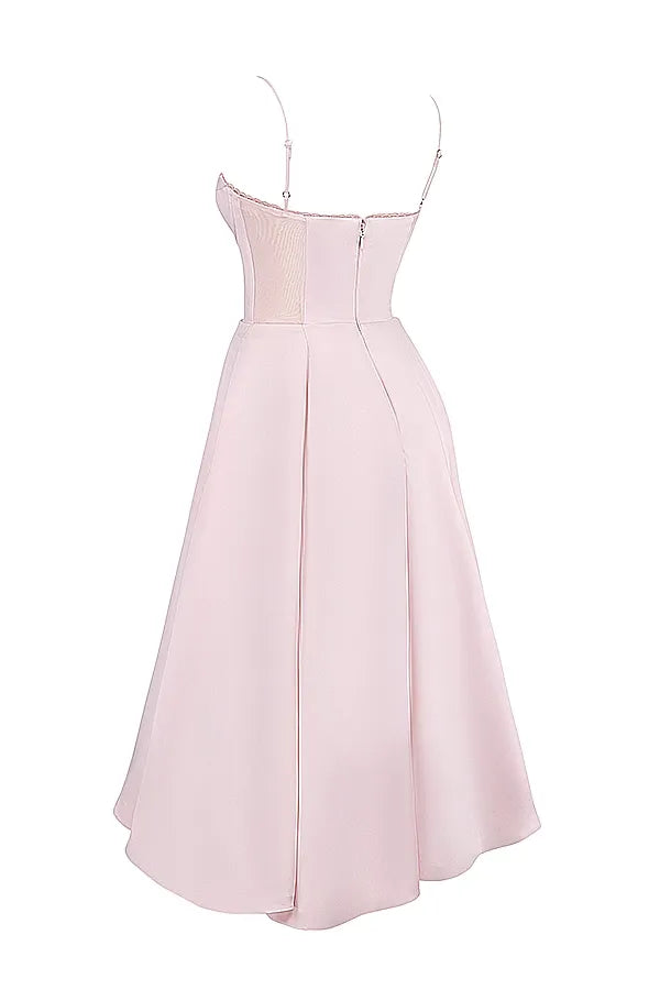 Selene Midi Jurk - Blush