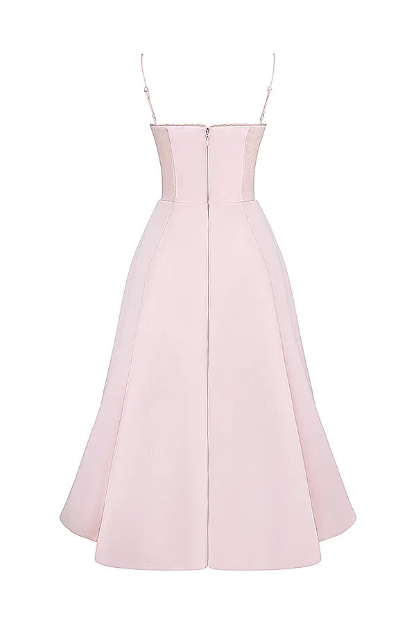 Selene Midi Jurk - Blush