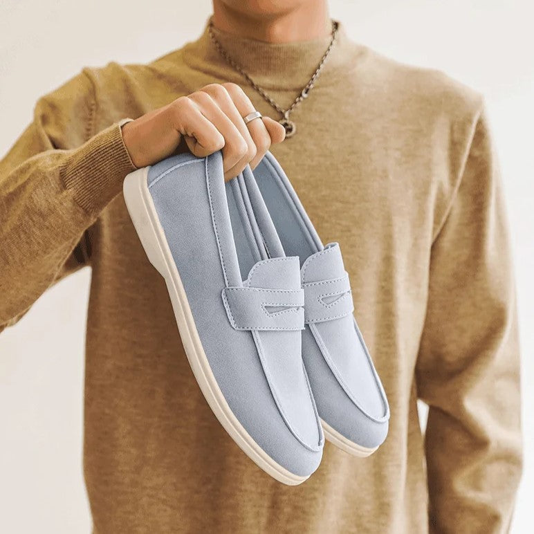 Klassieke Suède Loafers voor Heren