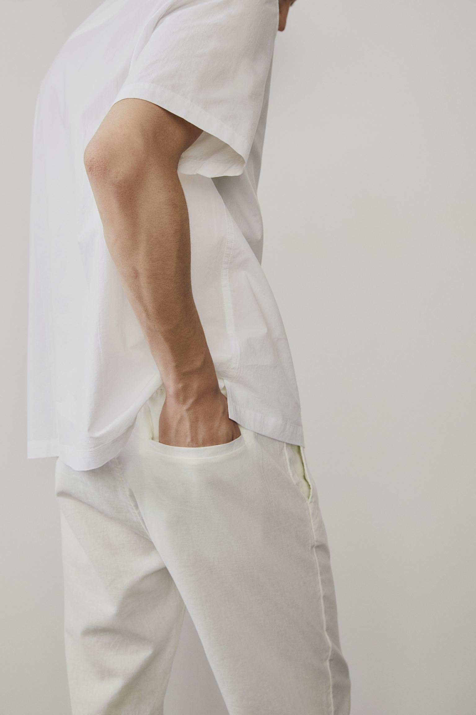 Elegante Linnen Broek voor Heren