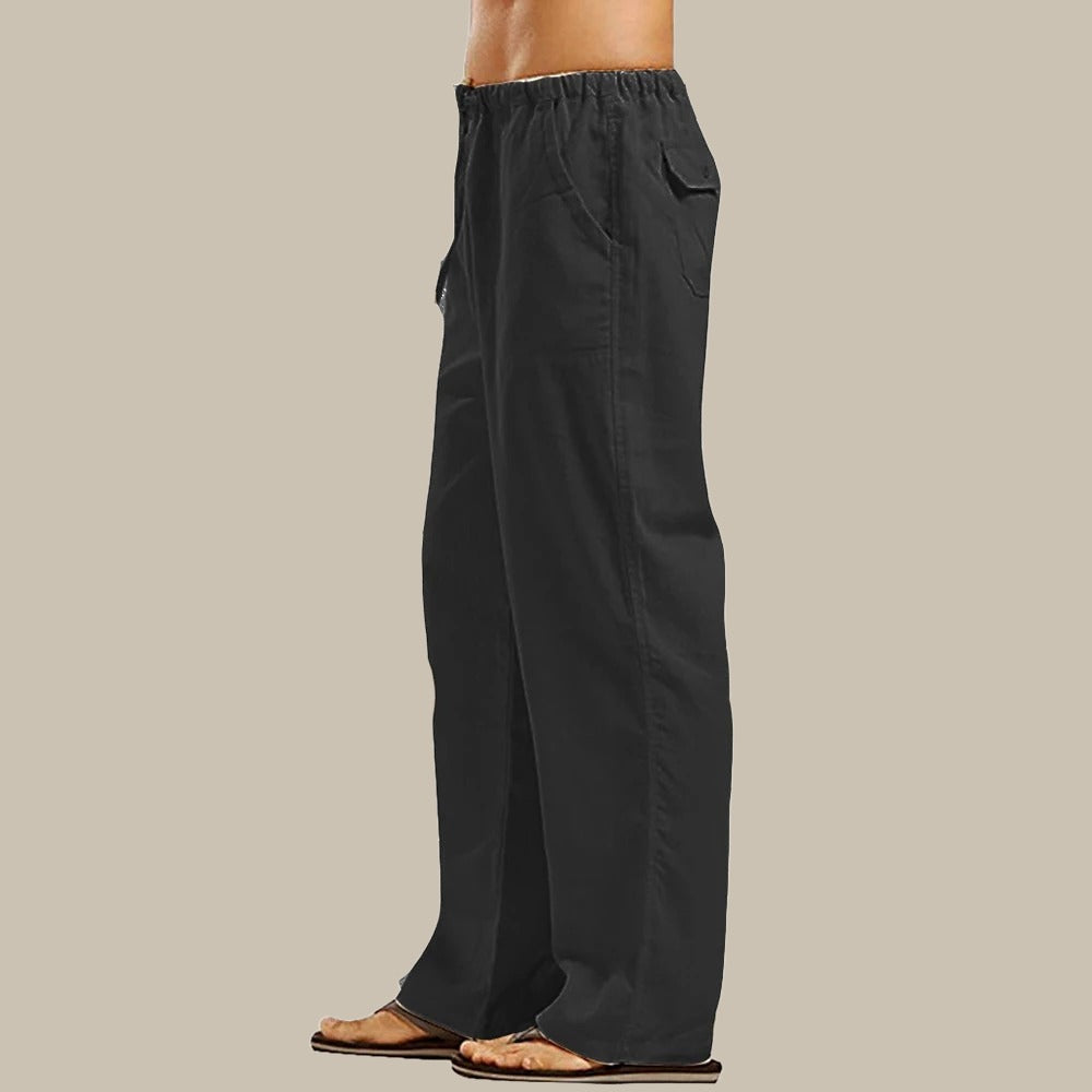 Stijlvolle Zomer Linnen Broek voor Heren