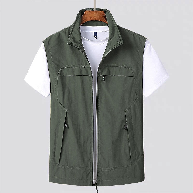 Snel drogend outdoorvest voor heren