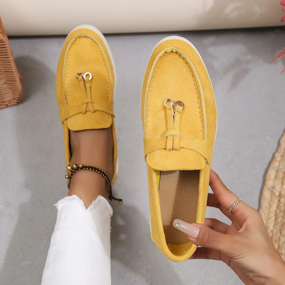Stijlvolle mocassins voor dames