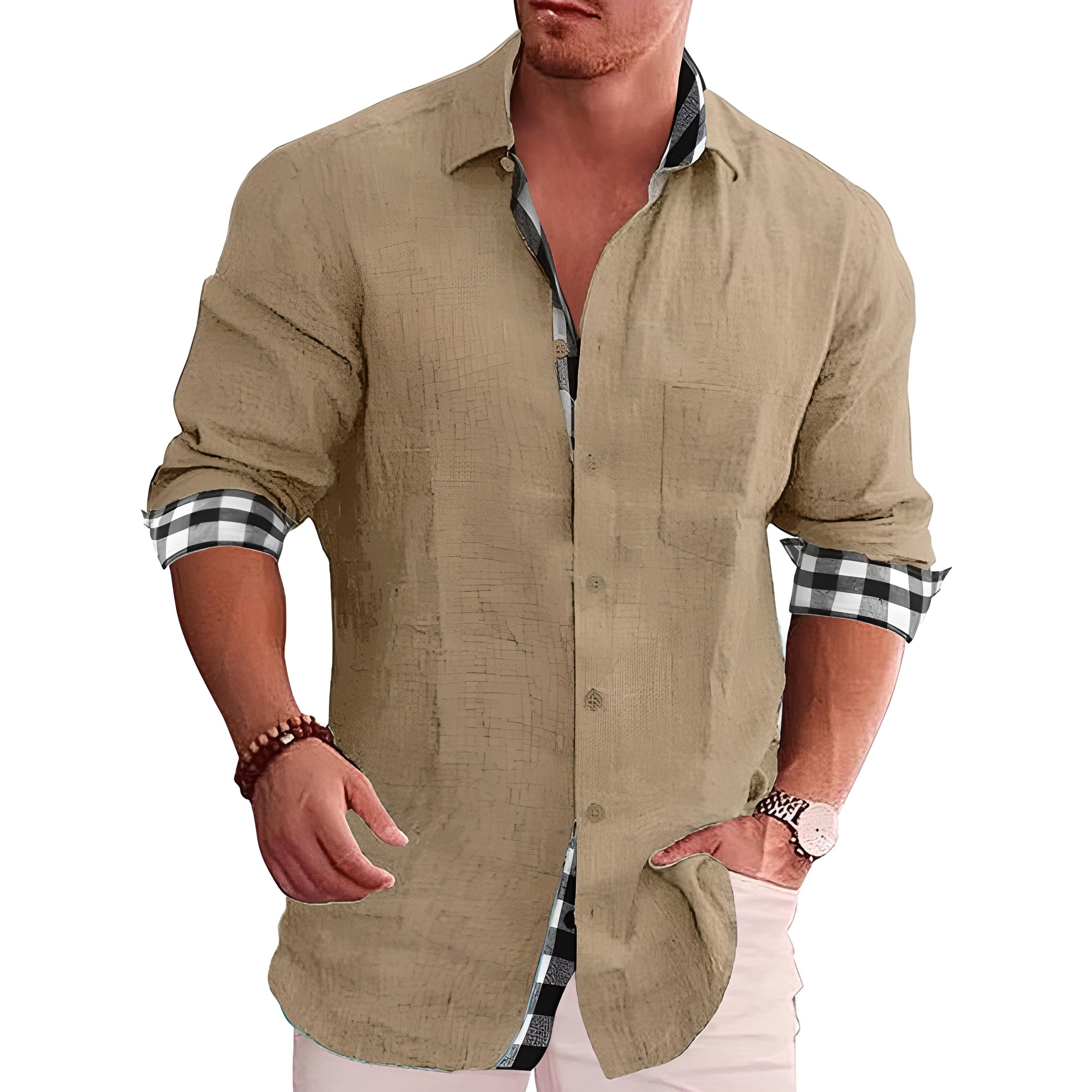 Modieus Designer Overhemd voor Heren