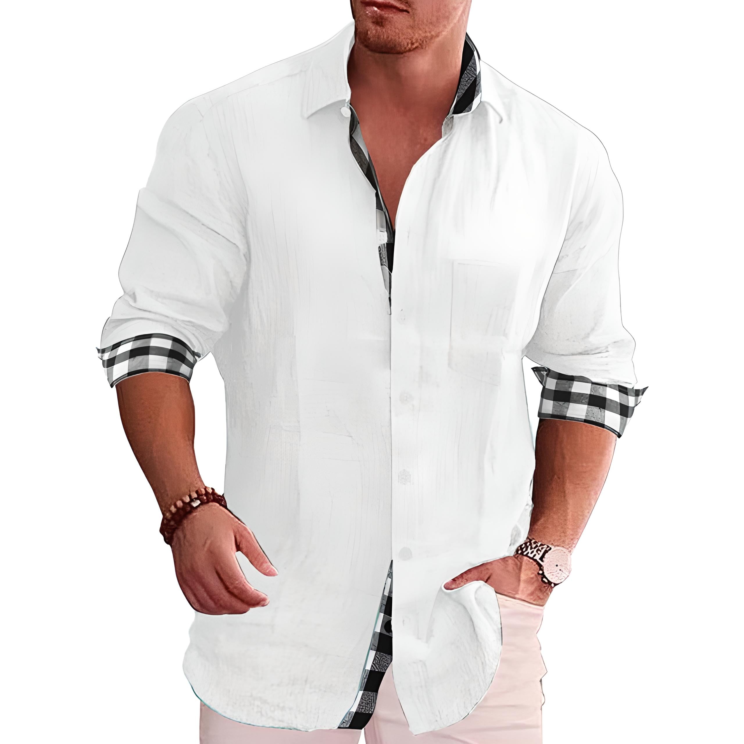 Modieus Designer Overhemd voor Heren